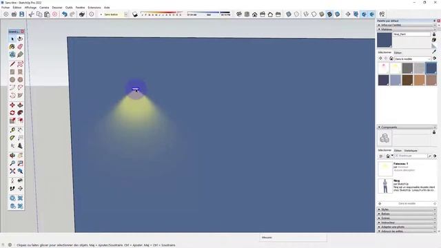 Comment ajouter des sources lumineuses dans SketchUp? смотреть онлайн