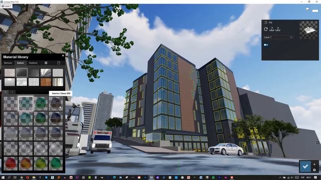 City | Lumion 11 PRO Exterior Render Workflow (Photo Realistic) смотреть онлайн