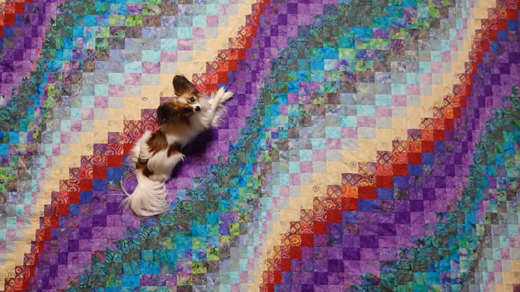 Лоскутные одеяла Bargello в интерьере смотреть онлайн