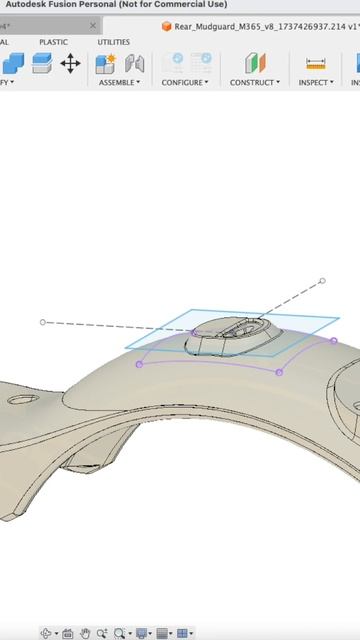 Fusion 360: Воспроизведение контуров криволинейного тела?/Replicating Curved Body Contours смотреть онлайн