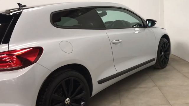 VW Scirocco silver white GT Black Edition смотреть онлайн