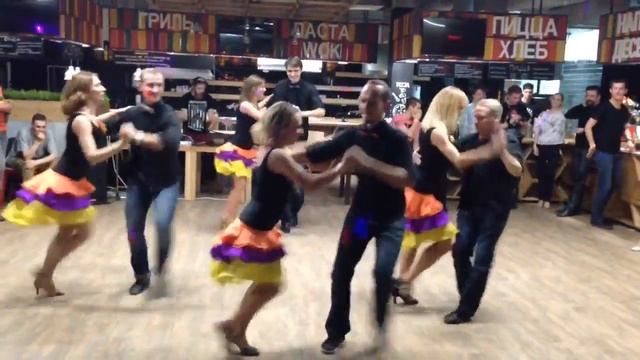 Сальса шоу. In Gusto Salsa на CUBAN Party в ANY Day