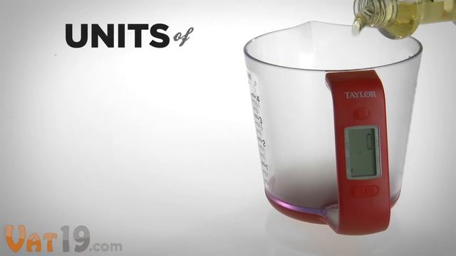 Taylor Digital Measuring Cup And Scale