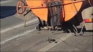 У прицепа трактора отвалилось колесо