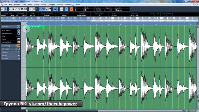 Уроки Cubase PRO. Редактор Аудио ч5 (AudioWarp) (Cubase Tutorial PRO 17) смотреть онлайн