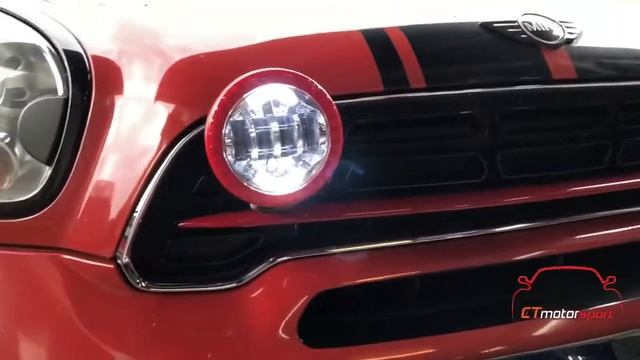 Mini Cooper R56 R60 R61 F54 F55 F56 F60 Driving Sport Light With Fully LED And Day Light смотреть онлайн