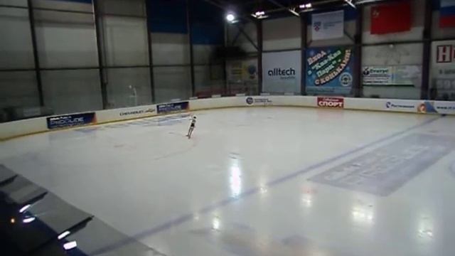 Алина Бибельник - Хрустальный конёк 2012 смотреть онлайн