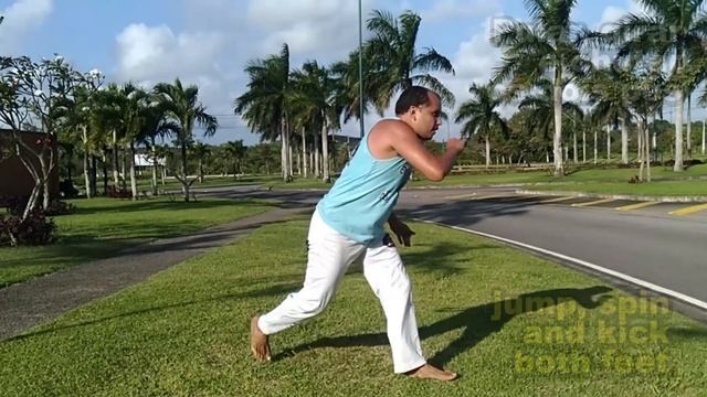 Capoeira Tutorial#29 (Arco-iris / Doble leg / Armada Dupla / Duplo / Envergado) English Subtitle смотреть онлайн