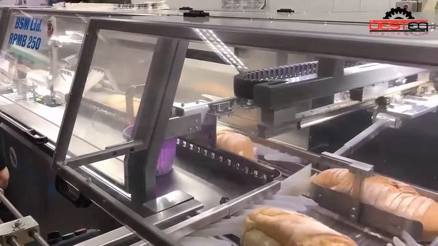 Автоматическая линия нарезки и упаковки хлеба BSM RPMB 250 смотреть онлайн