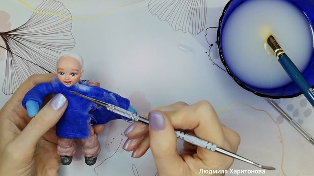 Как сделать курточку для ватной игрушки. Ватные игрушки своими руками. Часть 4. смотреть онлайн