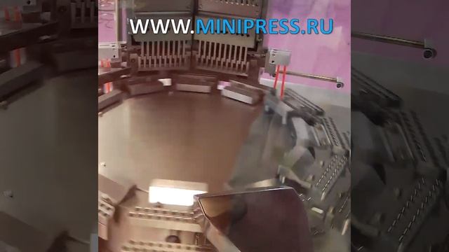 Автоматическое оборудование для наполнения твердых желатиновых капсул, замена деталей смотреть онлайн