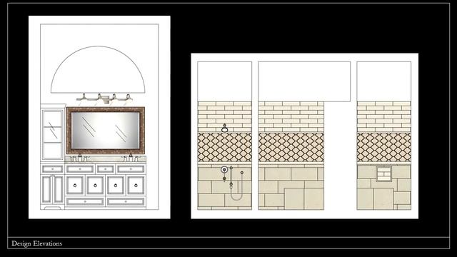 AMAZING BATHROOM TRANSFORMATION | CORONA DEL MAR | Spanish Style Interior Design смотреть онлайн