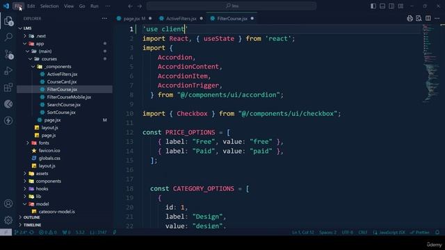 32 -Design and Get Course List Page Data Part 4 смотреть онлайн