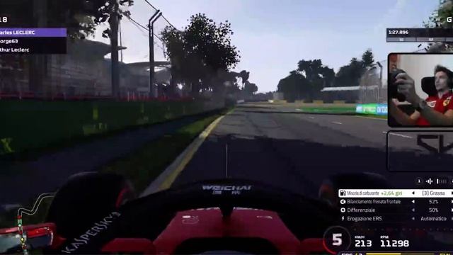 Full Charles Leclerc F1 2019 VirtualGP Series Australian GP Stream