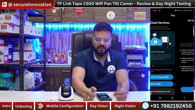 Tp-Link Tapo C500 Outdoor 360° Pan & Tilt Wi-Fi Camera | Day & Night Vision Clarity Testing