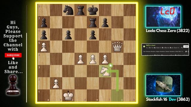 TOTALLY INSANE!!! Stockfish 16 dev vs Leela C Zero!!! смотреть онлайн