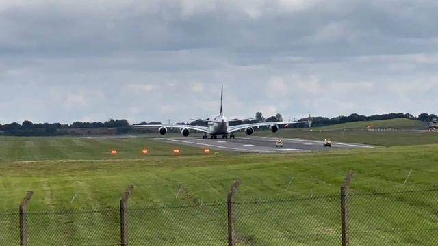 4K 23/07/2023 EMIRATES A380 Twice Attempted TakeOff & Landing At BHX/EGBB Airport / Plane Spotting смотреть онлайн