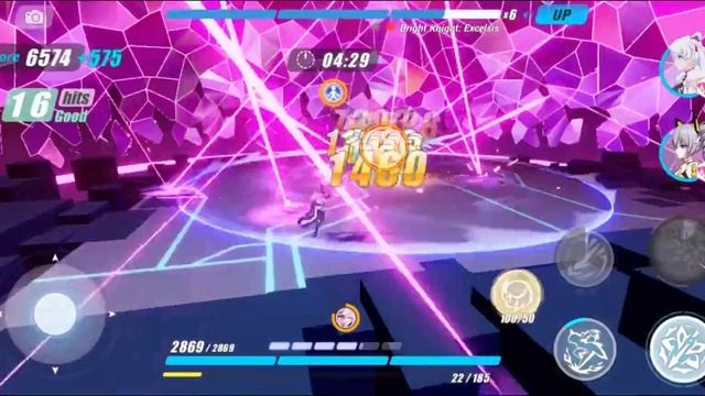 Honkai - Elysia vs SS BKE Durandal in Memorial Arena Masters Lv.70-80 смотреть онлайн