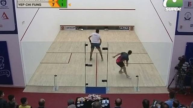 Mustafa EL Sirty vs Yeh Chi Fung: CNS International Squash Championship 2021 смотреть онлайн