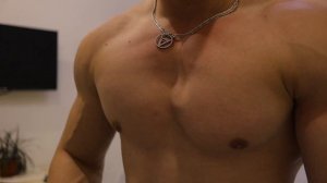 Handsome Boy Ripping Shirt With Awesome Aesthetic Body | Muscle Show From flexingzone.com