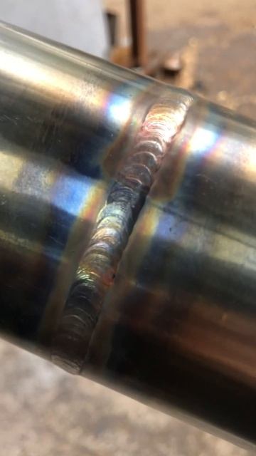 TIG, нержавеющая труба ✅ #welding #сварка #welder #tigwelding #нержавейка смотреть онлайн