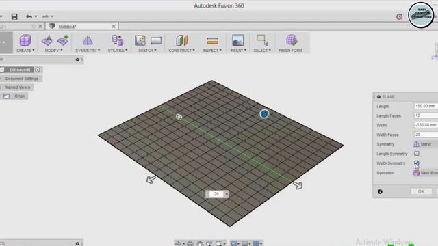 Fusion 360 | T Spline Plane, cylinder Feature in Fusion 360 #exercise23 смотреть онлайн