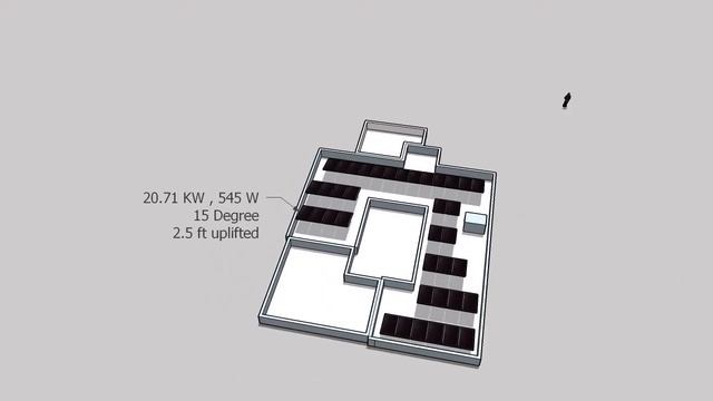 20 KW+ Solar system design using google map sketchup смотреть онлайн