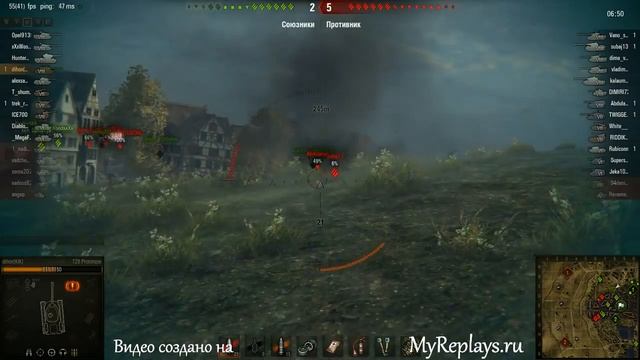 WOT - Л. Зигфрида Круче прота танка нет!!!! смотреть онлайн