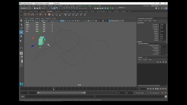 MAYA ANIMATION - Animating objects with motion paths смотреть онлайн