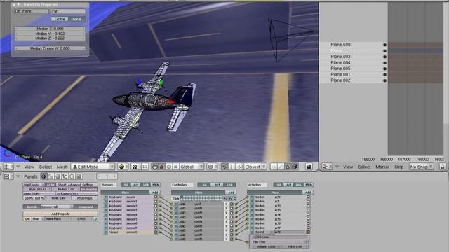 Blender 3D plane game review смотреть онлайн