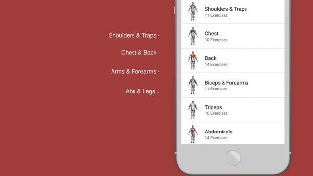 BodyBuilding Programs App смотреть онлайн
