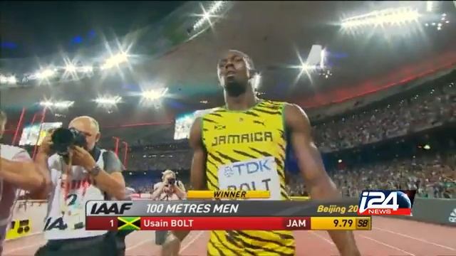 Bolt trumps Gatlin to retain world 100m title смотреть онлайн