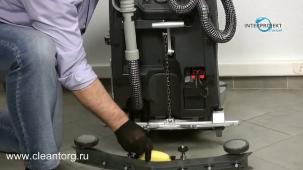 Демонстрация поломоечной машины FIMAP IMX bb