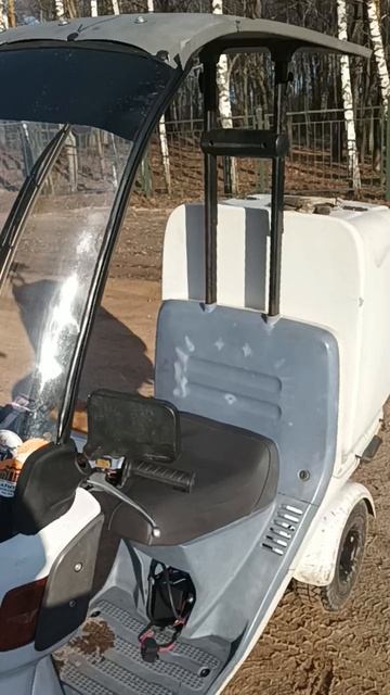 Ну вот и первый выезд😂🛵Кнопка