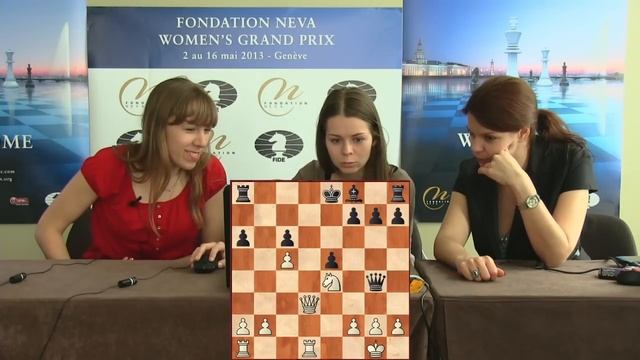 Press Conference Round 8: Tatiana Kosintseva (RUS) - Olga Girya (RUS) смотреть онлайн