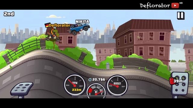BEATING BOSSES WITH MOTOCROSS? #3 + WORLD RECORD - Hill Climb Racing 2 смотреть онлайн