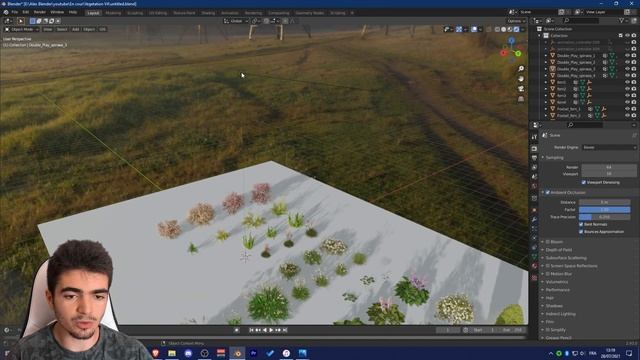 VEGETATION V4 - Nouveautés de l'add-on Blender смотреть онлайн