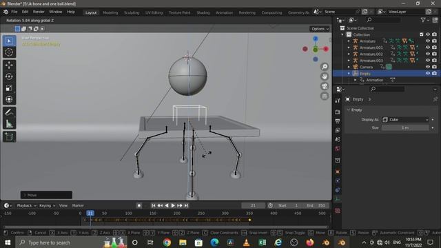Ik Bone in Blender смотреть онлайн