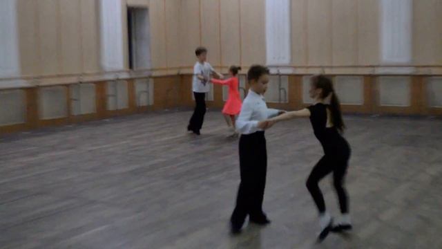 Ballroom Dancing Practice with Artem and Daniella - Nikolai and Irishka Ivanov (6 y.o. twins) смотреть онлайн