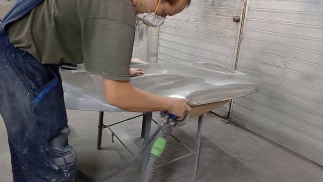 KIA Cerato Подготовка и Грунтование Капота