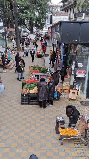 Адлер. Остановка Рынок ТЦ. Улица Демократическая. смотреть онлайн