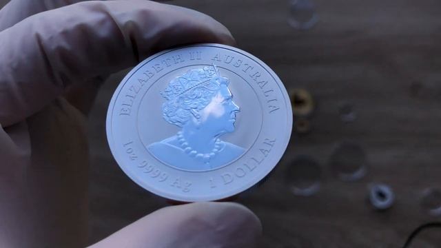 2021 Perth Mint Australia Lunar Series III - Year of the OX 1oz Silver Coloured Bullion Coin смотреть онлайн