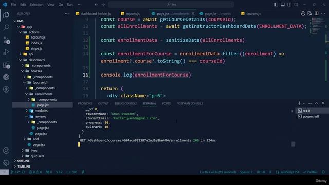 100 -Dashboard - Course data, Review, Enrolment Part 8 смотреть онлайн