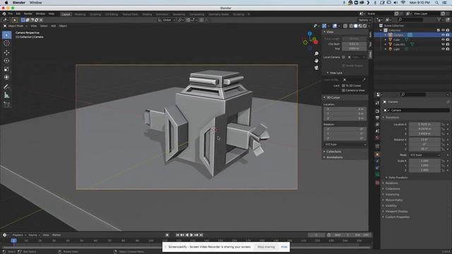 Blender Render Cavity & Shadow in Viewport Shading (Imphenzia Inspired) смотреть онлайн