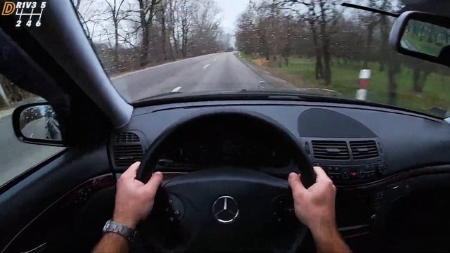 2003 Mercedes E200 Kompressor W211/1.8 Komp. 163HP/ POV Test Drive EP3 - BŐVÍTETT смотреть онлайн