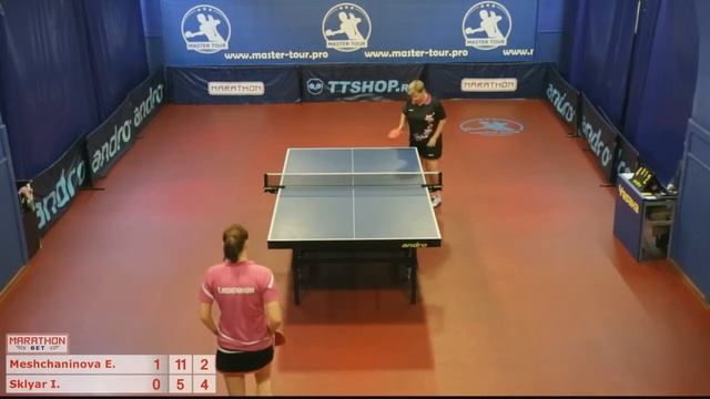 Екатерина Мещанинова Ирина Скляр 3:0 за 1-2 место смотреть онлайн