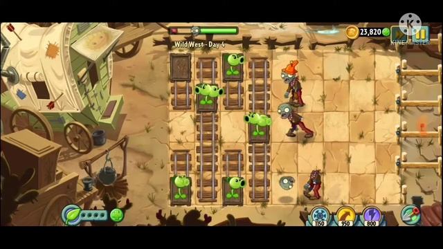 прохожу мир дикий запад (растения против зомби 2) пвз 2 смотреть онлайн