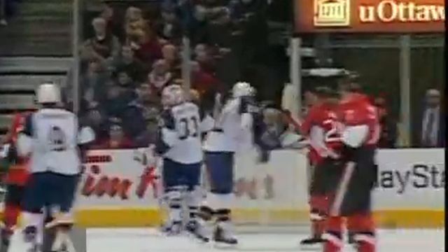 NHL: Atlanta Thrashers @ Ottawa Senators (Nov. 1/07) смотреть онлайн