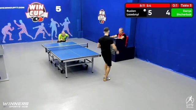 11:30 Ruslan Lazebnyi 0-3 Denys Shcherbak South 2 WIN CUP 23.11.2022 WINCUP | TABLE TENNIS смотреть онлайн