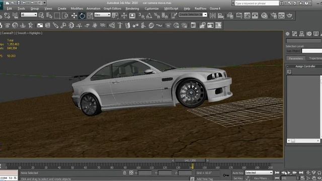 Camera Link to Path Part 2- 3DS Max Tootorial смотреть онлайн